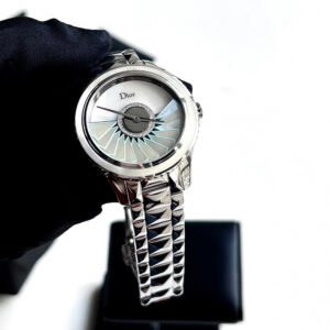 luxury-women-dior-used-watches-p1143651-001 Dior MOP Stainless Steel Grand Bal CD153B11M001 Automatic Women's Wristwatch 36 mm