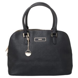 Dkny Black Leather Satchel