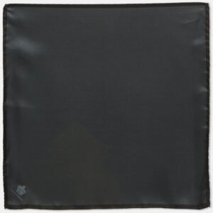Dolce & Gabbana Dark Grey Silk Pocket Handkerchief