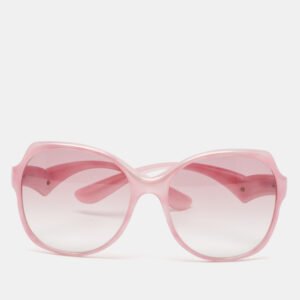 Dolce & Gabbana Pink Gradient DG6154 Oversized Sunglasses