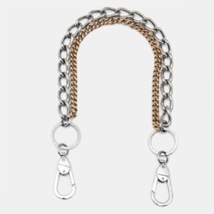Dolce & Gabbana Silver/Gold Chain Shoulder Bag Strap