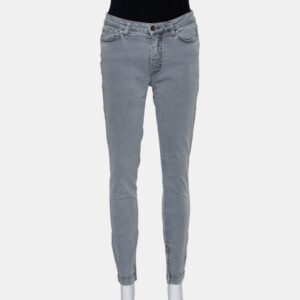 Dolce & Gabbana Navy Blue Denim Distressed Kate Jeans M