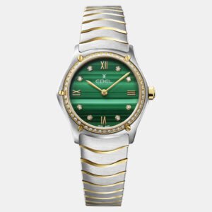 luxury-women-ebel-used-watches-p1152858-001 Ebel Green Stainless Steel Sport Classic Limited Edition 1216561 Quartz Women's Wristwatch