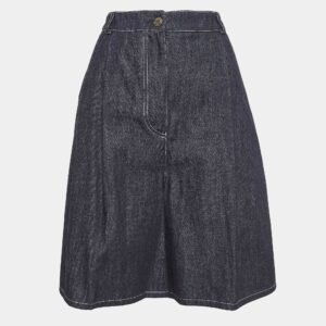 luxury-women-emilia-wickstead-new-clothes-p1024528-005 Emilia Wickstead Navy Denim Flared Shorts M