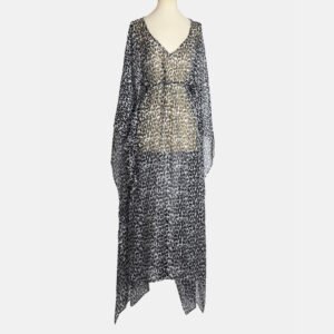 Ermanno Scervino Printed Silk Kaftan IT 46