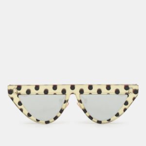 Fendi Grey Mirrored FF0371/S D Frame Sunglasses