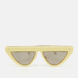 Fendi Yellow Black FF 0371/S Defender Sunglasses