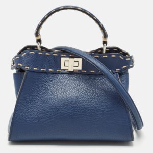 MCM Red Leather Elda Tote