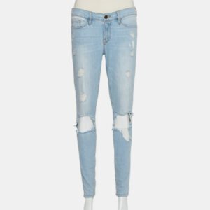 Frame Blue Denim Le Skinny de Jeanne Nowita Jeans M
