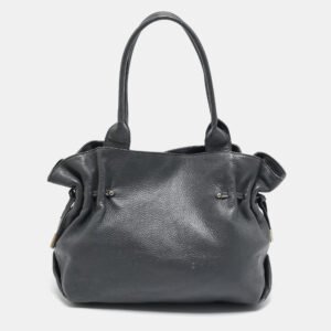Dior Grey Mini Satin Cannage Beaded Lady Dior
