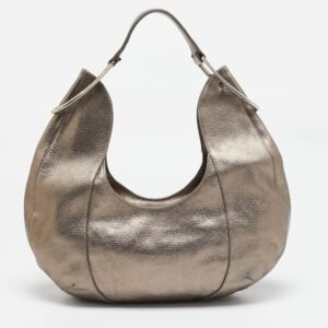Furla Metallic Leather Hobo