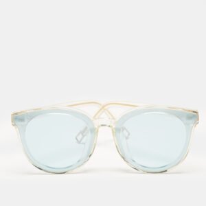 Gentle Monster Blue Black Peter Round Sunglasses