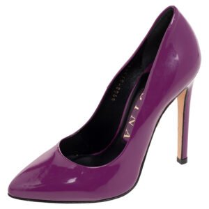 Gina Purple Patent Leather Pumps Size 36