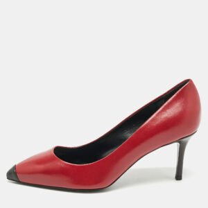 Giuseppe Zanotti Red Leather Lucrezia Pumps Size 37