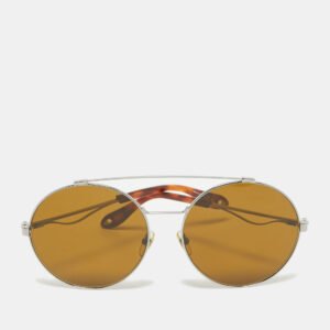 Givenchy Brown/Silver Tone GV 7048/S Run Away Round Sunglasses