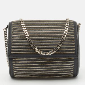 Givenchy Black Leather Micro Chain Pandora Box Bag