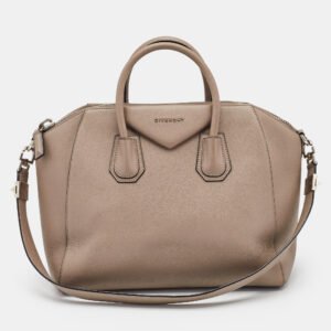 Givenchy Beige Leather Medium Antigona Satchel