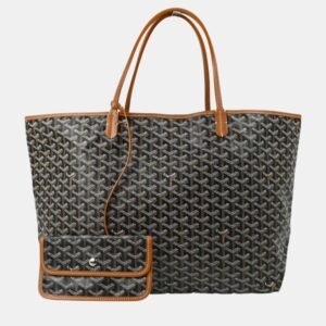 Goyard Brown Canvas Goyardine St. Louis GM Tote Bag