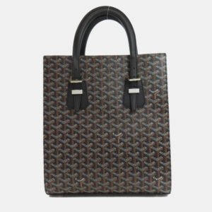 Goyard Black Coated Canvas Comores PM Tote Bag