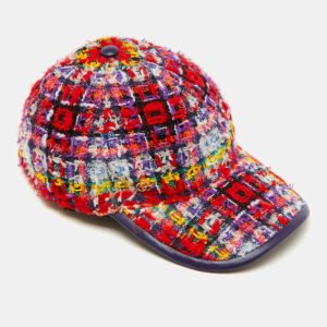 Gucci Multicolour Elevation Tweed Baseball Cap M