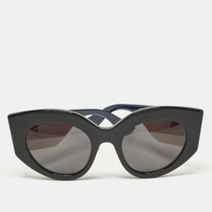 Gucci Black GG0275S Web Cat Eye Sunglasses