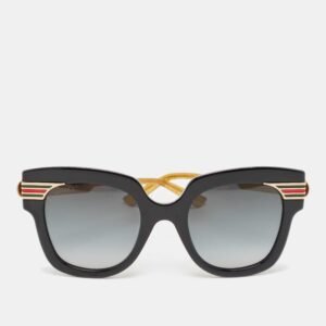 Gucci Black Gradient GG0281S Square Sunglasses