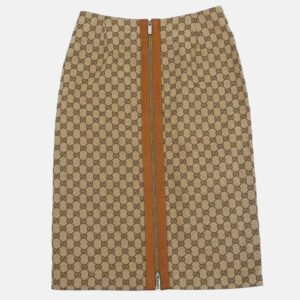 Gucci Brown Skirt Woman Size 40