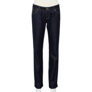 Gucci Navy Blue Denim Straight Leg Jeans S