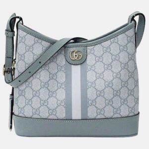 Gucci Blue GG Supreme Canvas Ophidia GG Supreme Shoulder Bag