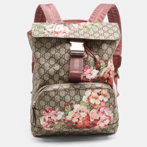 Burberry Cream Leather Belted Hobo