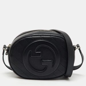 Gucci Black Leather Blondie Mini&nbsp;Shoulder Bag