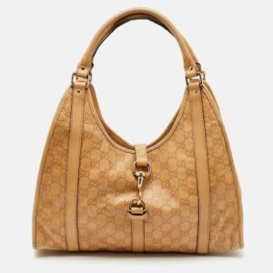 Gucci Beige Guccissima Leather Bardot Joy Tote
