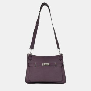 Hermes Purple Fjord Jypsiere 34 Shoulder Bag