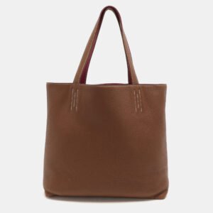 Hermes Tosca/Alizan Togo Leather Double Sens Tote