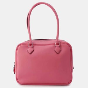 Hermes Rose Azalee Swift Leather Size Plume Bag