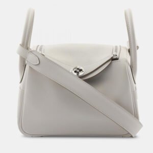 luxury-women-hermes-used-handbags-p1151456-002 Hermes Gris Pale Swift Leather Lindy Mini Shoulder Bag