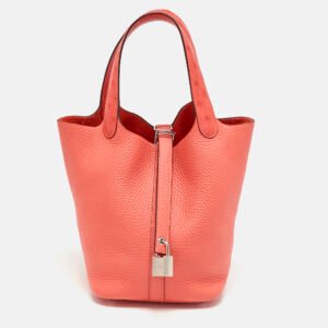 Burberry Logo Gold Tone Metal Bracelet S