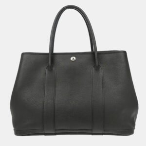 Hermes Black Negonda Garden Party 36 Tote
