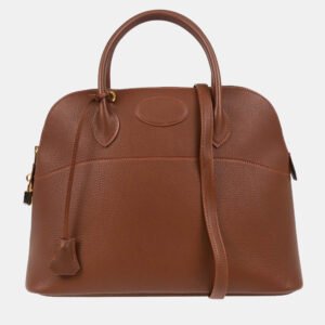 Hermes Noisette Ardennes Bolide 35 Handbag