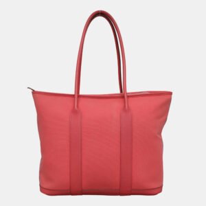 Hermes Pink Garden Party Zip Tote