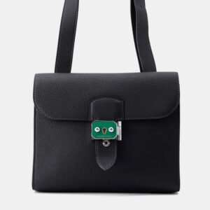 Hermes Sac Adepesh 21 Caban Togo Leather Shoulder Bag