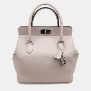 Hermes Toolbox 26 Pink Leather bag