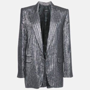 luxury-women-isabel-marant-used-clothes-p1146270-001 Isabel Marant Black Lamé Blazer S