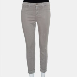 J Brand Stone Lyocell & Cotton Ankle Cuff Anja Pants M