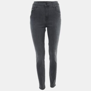 J Brand Grey Washed Denim Skinny Jeans M Waist 29"