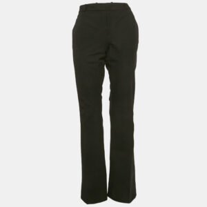 Joseph Black Gabardine Wide Leg New Rocket Trousers L