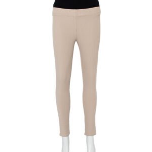 Joseph Beige Stretch Gabardine Leggings S