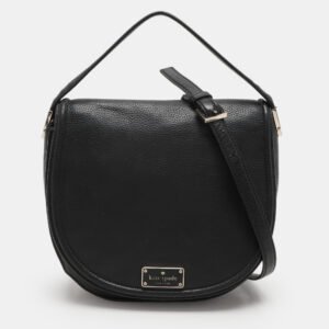 Kate Spade Black Leather Oliver Street Lilly Crossbody Bag