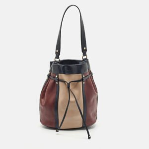 Lancel Multicolor Leather The Bucket Hobo