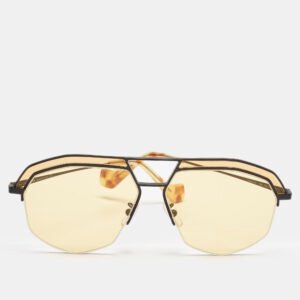 Loewe Yellow LW40016I Frame Aviator Sunglasses